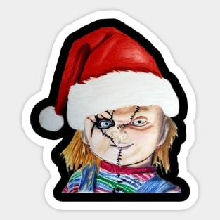 Sadistic Santa Sticker